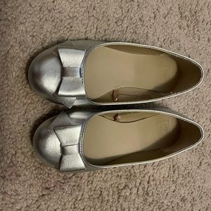 Silver Janie & Jack shoes
